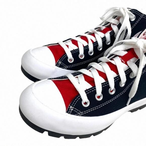 Converse Ctas Lugged Shoes High Women Size Black 571211C-WBWR Custom Canvas Red - Picture 5 of 12